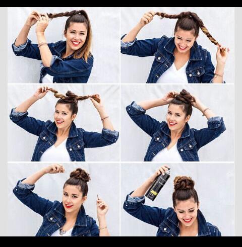 7 Hair-Styles (Quick and Easy).♥♥✔⇨⇨⇨