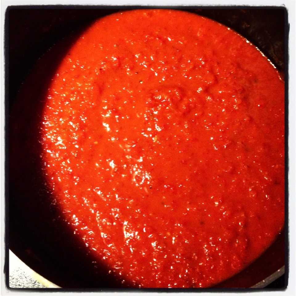 Roasted Red Pepper Pasta Sauce