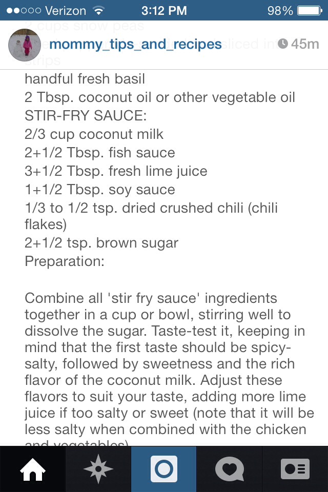 Thai Lunch Recipe Also Know As Chicken Teriyaki