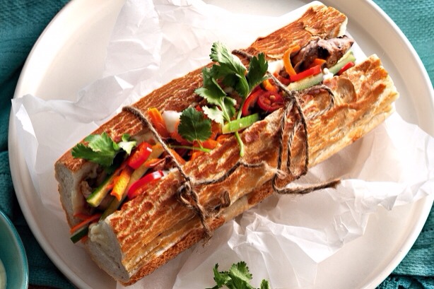 Lemongrass chicken rolls

