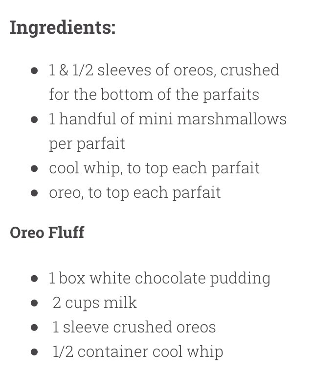 "Delicious Over The Top Chocolate Cheesecake Oreo Parfaits"
