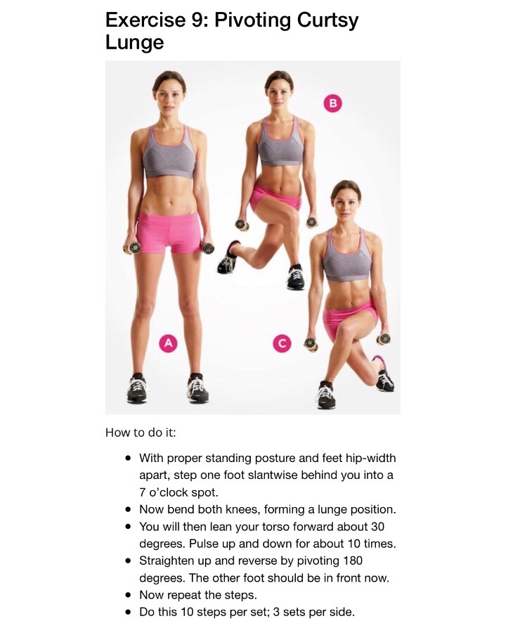 12 Workouts To Thin Your Thighs!