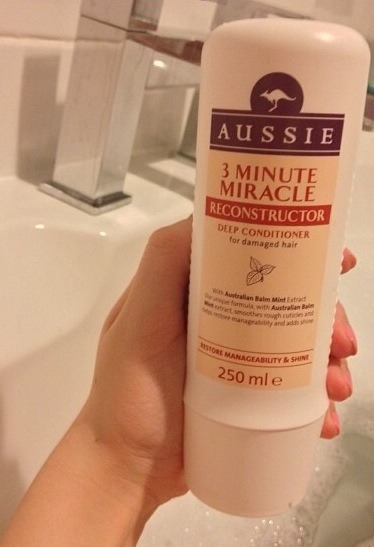 leave on for 20 minutes to a few hours. over night works best. then apply your shampoo without wetting it(rinses easier) and then shampoo and condition as normal. 

do this as much as you like. I recommend either everyday if possible or once a week. 