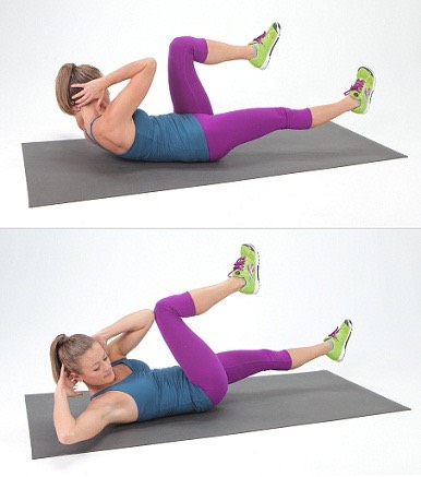 Crunches: 
There is no better exercise that you can think of to reduce belly fat than crunches. It will help you to easily burn stomach fat and if this exercise is coupled with a proper diet intake, then you can see effective results in quick time.