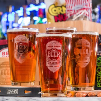 The Greatest of Alco-lades  –  Receiving the Personalized Barware Crate is more flattering and dignifying than having a national library dedicated in your name, because when's the last time you've stepped foot in a library?