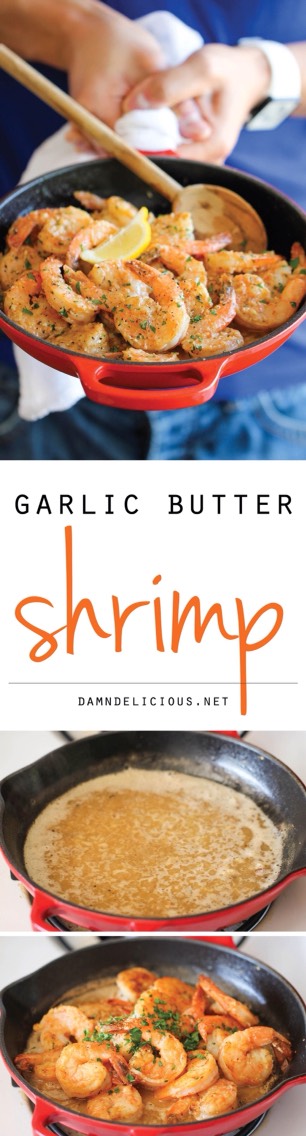 Garlic Butter Shrimp Recipe :)
