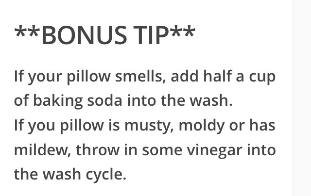 Properly Clean Your Pillows!