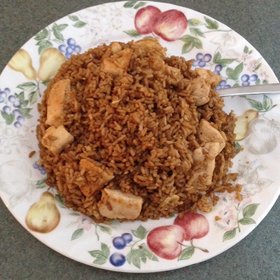 Yummy Home Chicken-fried  Rice :)
