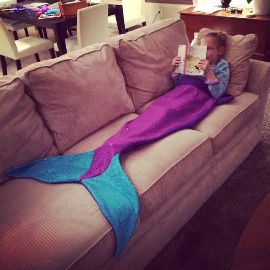 Mermaid Blanket, $35
Get it from Etsy.com