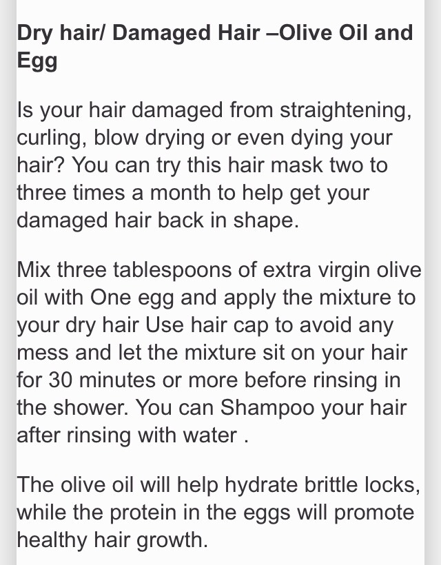 4 All Natural Homemade Hair Masks 😍