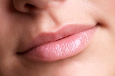 Moisturized lips