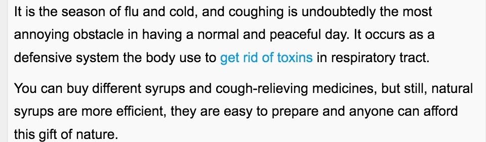 The Best Homemade Cough Syrup Recipe