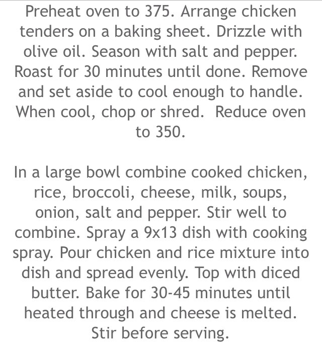 Chicken Broccoli And Rice Recipe!!! Mmmmm 😍👌
