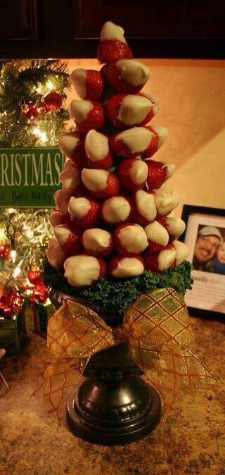 " 🍓Strawberry Christmas Trees" 🌲⛄️🎅🎁