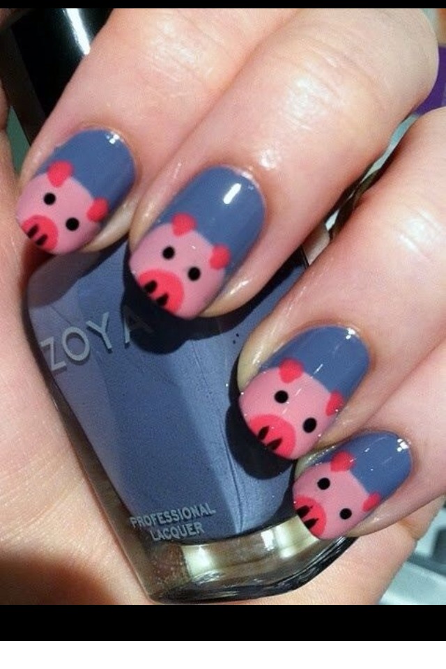 Great Nails For Fall Time<3