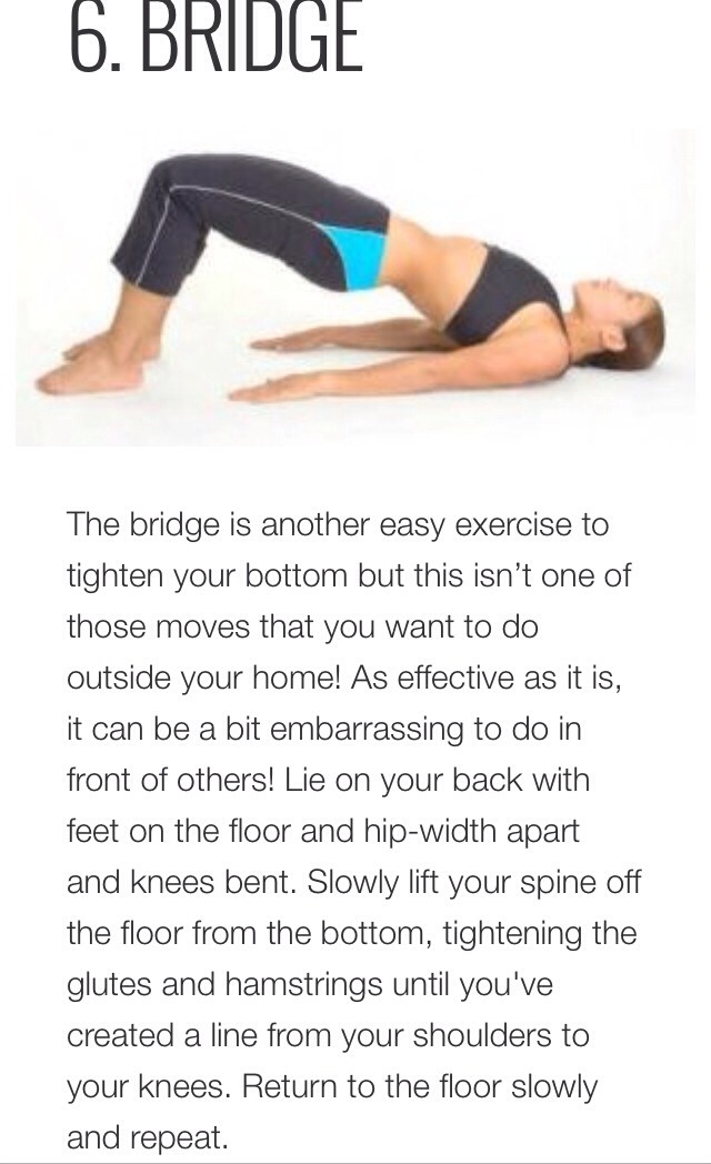 💥✨ 7 Moves To Tone And Tighten Your Butt!! ✨💥