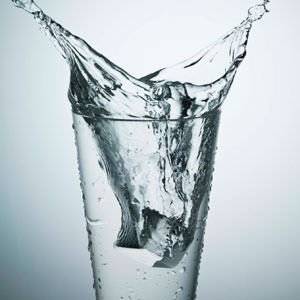 Have a large glass of water when you wake up.