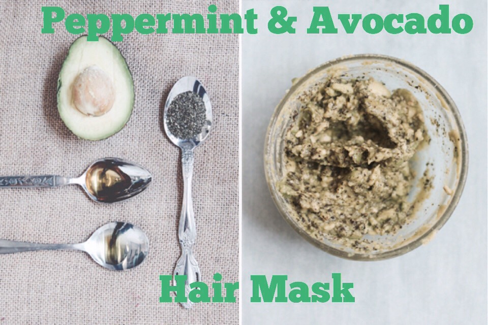 PEPPERMINT + AVOCADO HAIR MASK | The avocado, honey, + olive oil lock moisture into your hair, while the peppermint tea invigorates the scalp, leaving you with moisturized locks!

INGREDIENTS | 
(+) 1 avocado
(+) 1 tbsp honey
(+) 1 tbsp olive oil
(+) 1 tbsp loose peppermint tea

INSTRUCTIONS | Mash up your avocado, add in the honey, olive oil, + tea, + mix well. Massage into your hair, concentrating on your ends, + let sit for about 30 minutes. Wash + condition your hair as usual.
