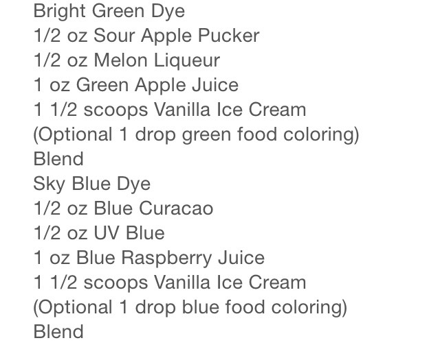 Spring Tye Dye Milkshake 🍃🌸🍦