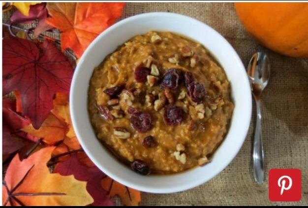 Crockpot pumpkin oatmeal