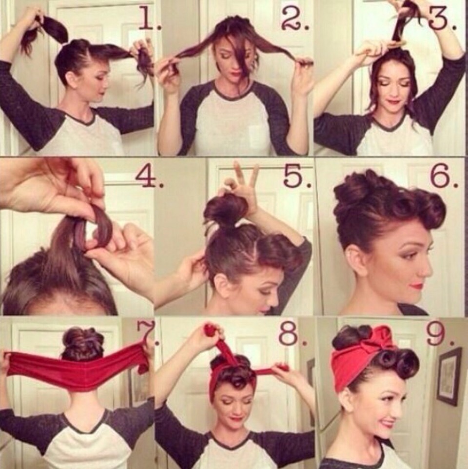 9 Vintage Hairstyles Step-By-Step
