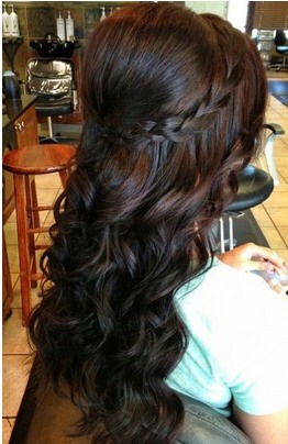 Cute Hairstyles For Long Hair Or For Prom Or Any Special Occasion.