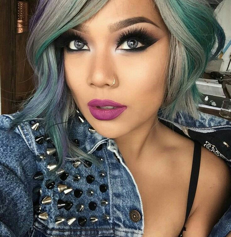 winter hair color 
