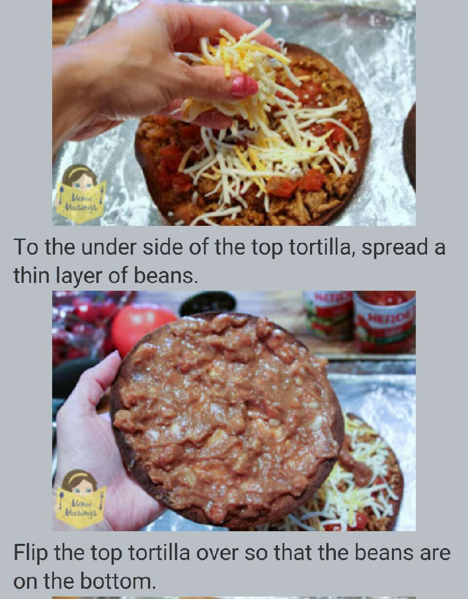 Skinny Mexican Pizza!