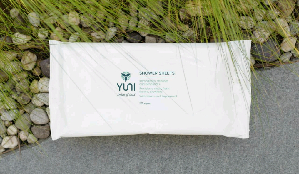 Do You Like Camping, But hate going sans shower?? Try Yuni Shower Sheets & Feel Clean As A Whistle!
