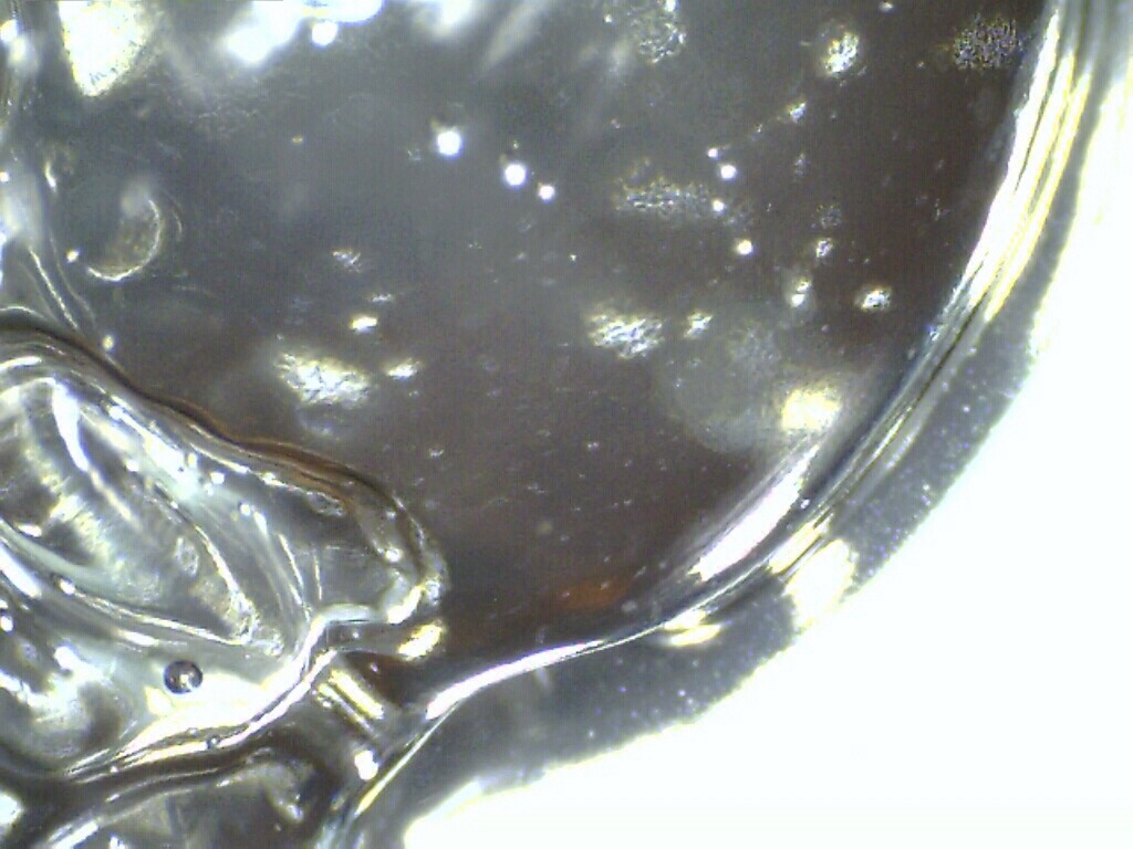 A dab of gel
