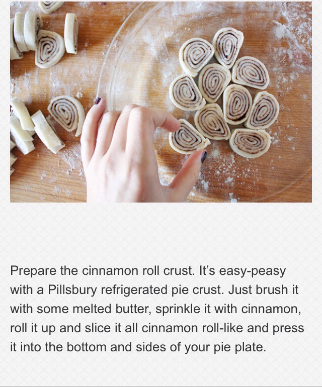 🍪🌀Chocolate Chip Cookie Pie Crust And Cinnamon Roll Pie Crust🌀🍪