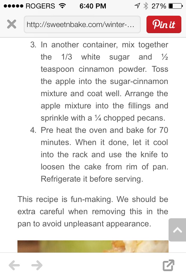 Winter Apple Cheesecake