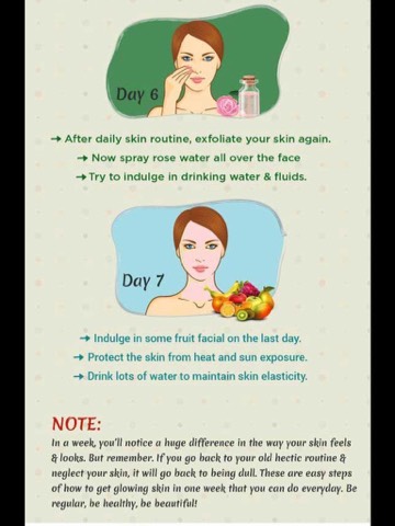 How To Get Glowing Skin In A Week