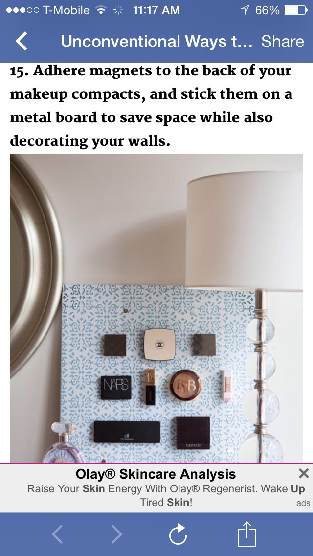 21 Life Changing Ways To Store Beauty Products 💁 