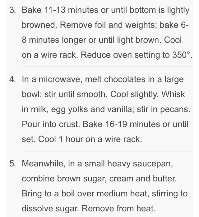Coconut-pecan German Chocolate Pie! 