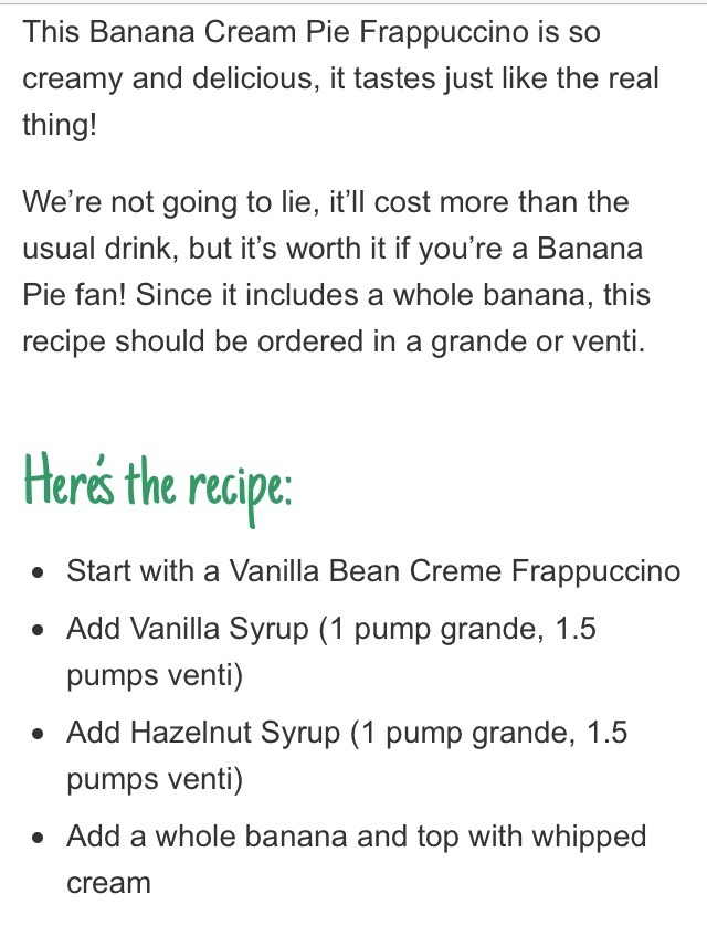 ✨☕️What To Order At Starbucks And How To Order It Part 1⃣☕️✨
