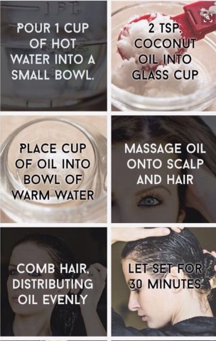 Deep Conditioning Coconut Oil Hair Treatment 