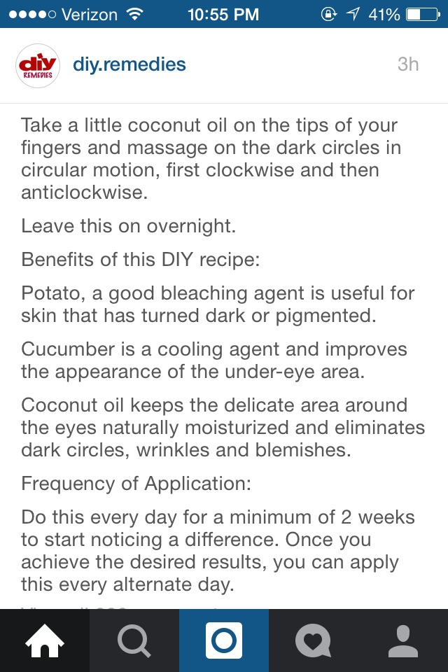 Natural Remedies For Dark Circles