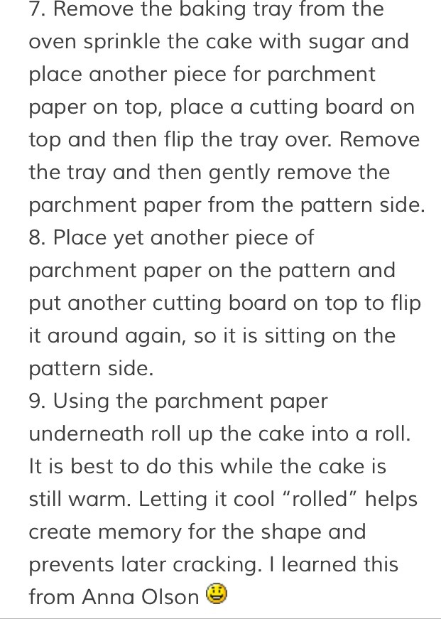 Chevron Cake Roll!