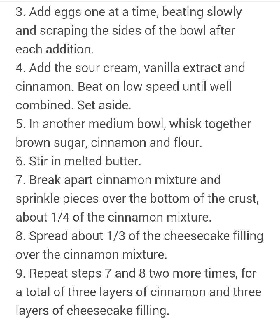 Cinnamon Roll Cheesecake!