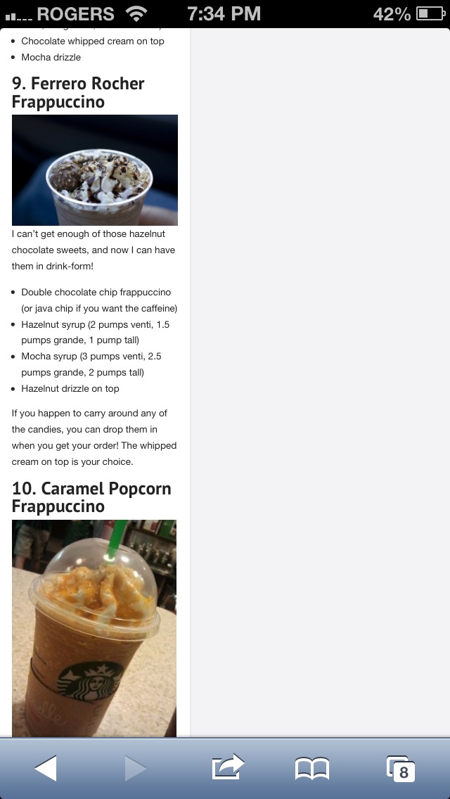 STARBUCKS DRINKS YOU DIDN'T KNOW YOU COULD ORDER!!!! 