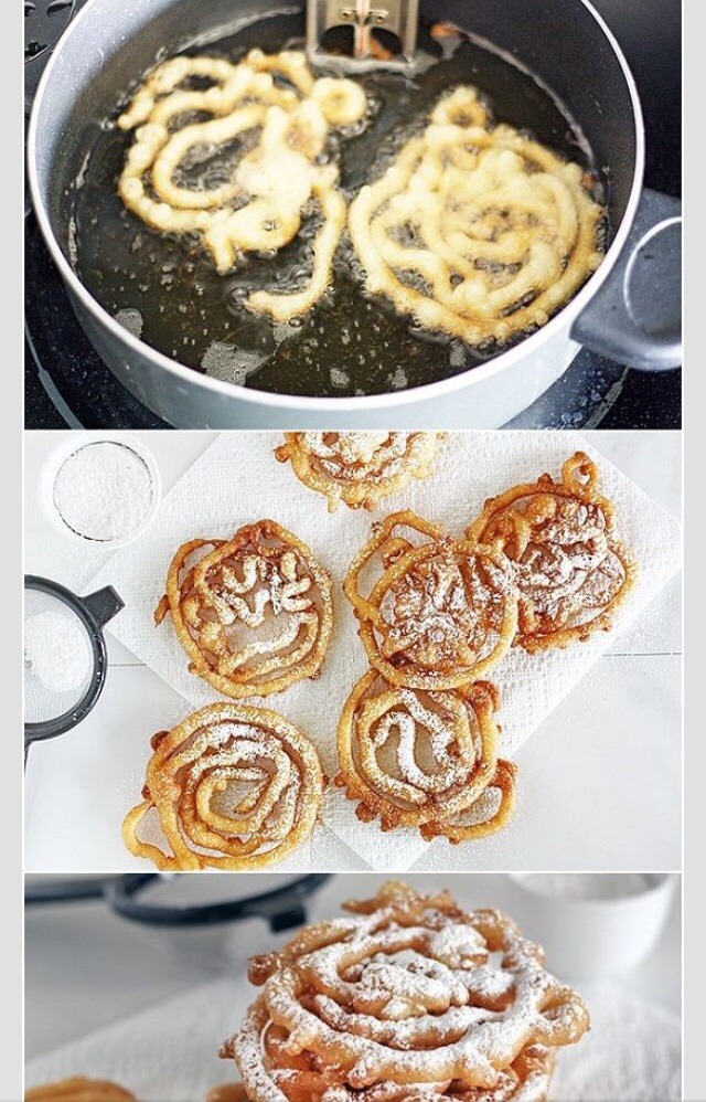 Mini Funnel Cakes 