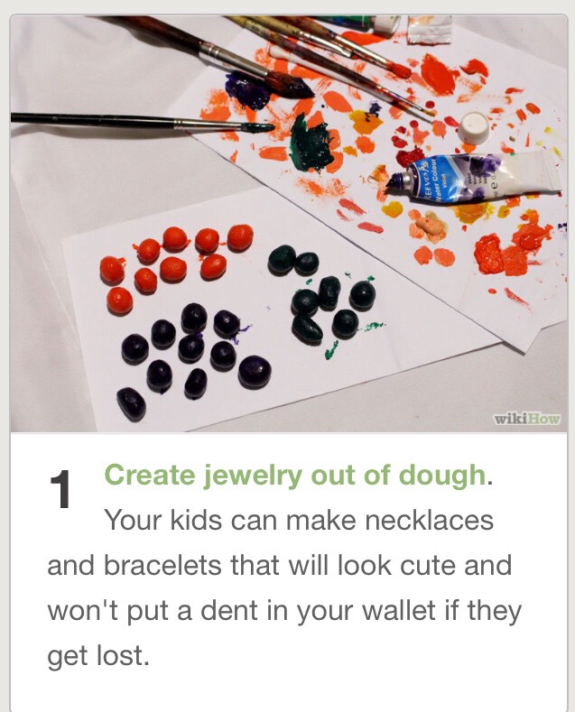 D.I.Y Salt Dough ornaments
