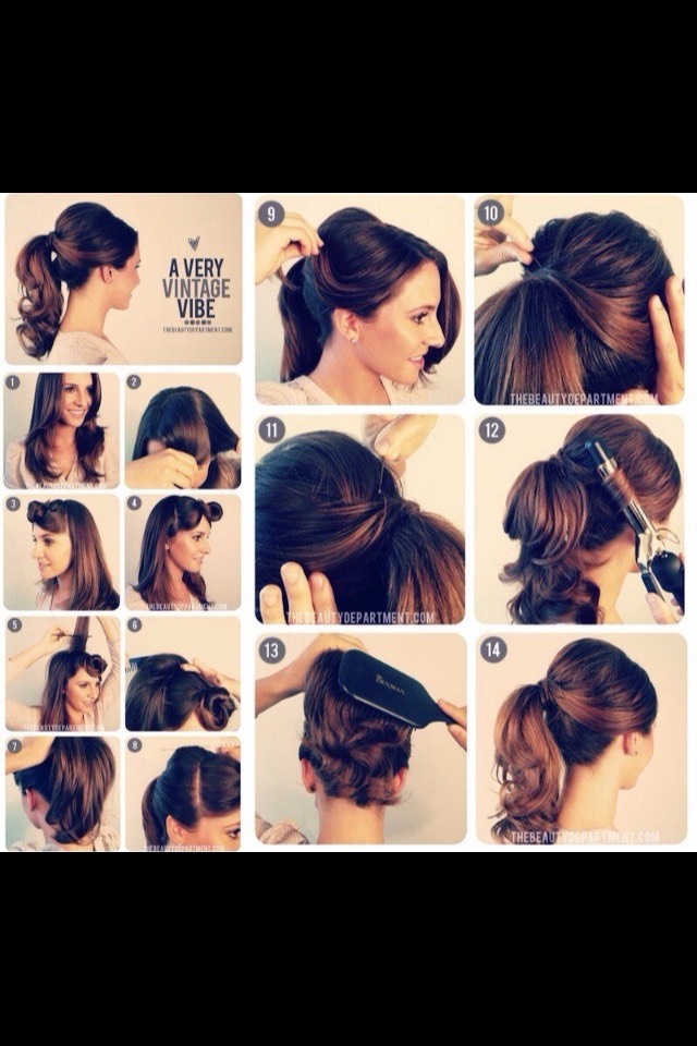 Easy Five Minute hair Styles 🌼🚺🙈
