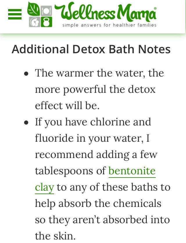 3 Natural Detox Bath Recipes