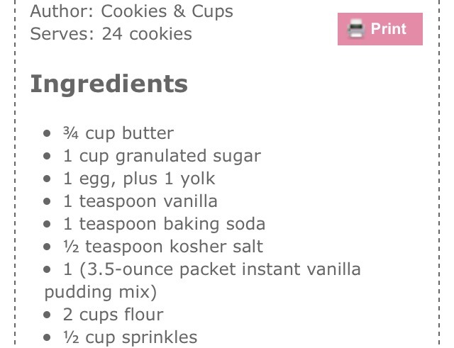 💗Super Soft Sprinkle Pudding Cookies!💗