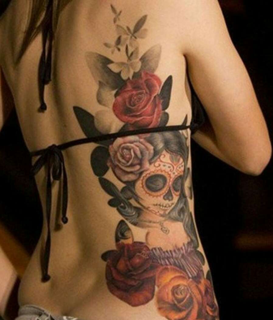 Beautiful Skull Tattoos For Women!