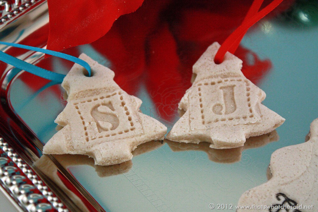 D.I.Y Salt Dough ornaments