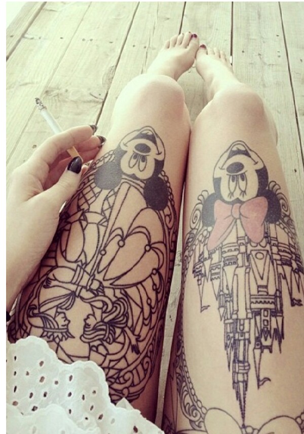 Sexy Thigh Tattoos And Designs For Women! 