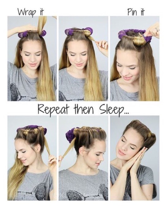 Super Simple Heatless Curls!!😍🎀